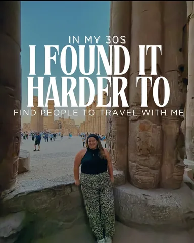 sassyconfetti Instagram post about Group travel promotion