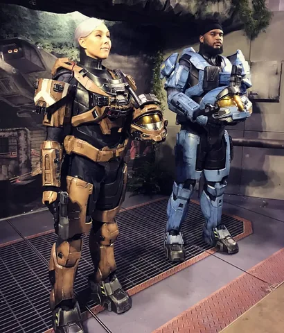 savagegiggles Instagram post about Halo cosplay