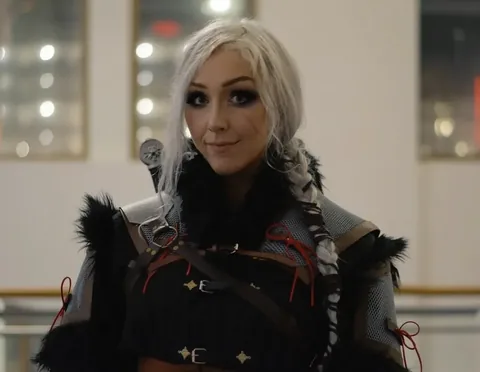 savagegiggles Instagram post about The Witcher cosplay