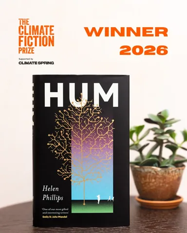 savidgereads Instagram post about Climate Fiction Prize winner