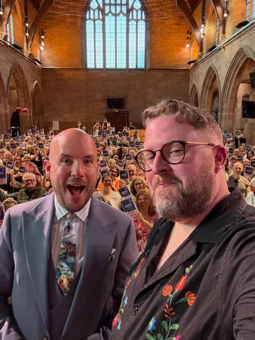 savidgereads Instagram post about Book review and author event