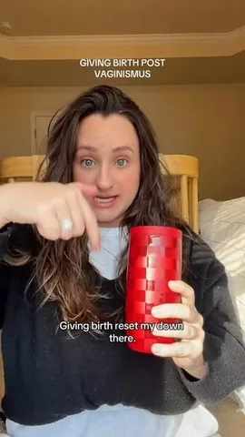 say.whatpodcast Instagram post about Postpartum sexual pain and vaginismus recovery