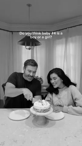 sazan Instagram post about Baby gender reveal engagement