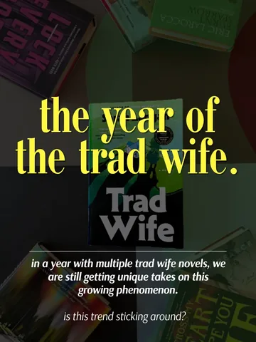 scaredstraightreads Instagram post about Trad Wife review
