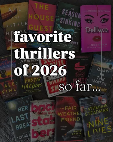 scaredstraightreads Instagram post about 2026 thriller recommendations