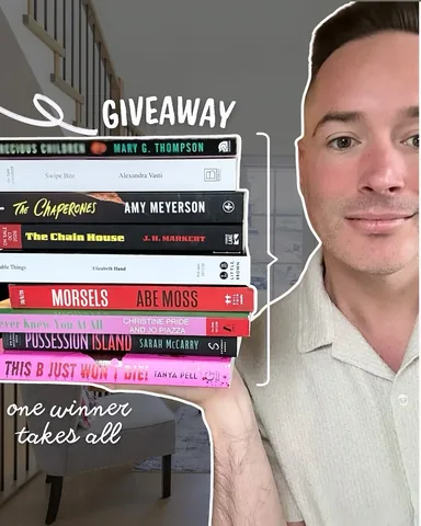 scaredstraightreads Instagram post about Book giveaway
