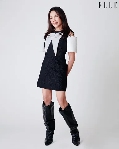scarletsnowbelo Instagram post about ELLE Singapore feature
