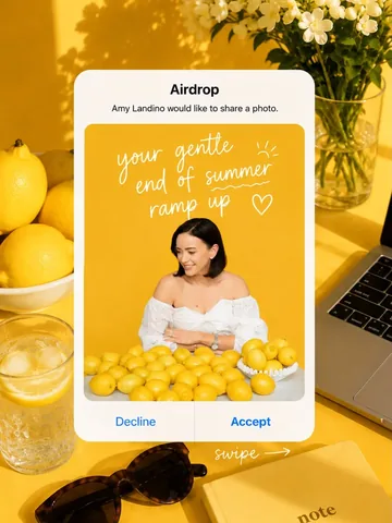 schmittastic Instagram post about Seasonal routine reset
