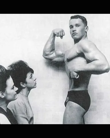 schwarzenegger Instagram post about Fitness challenge promotion