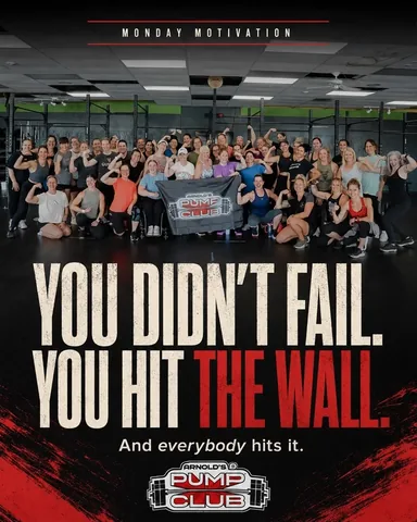 schwarzenegger Instagram post about Fitness community and persistence