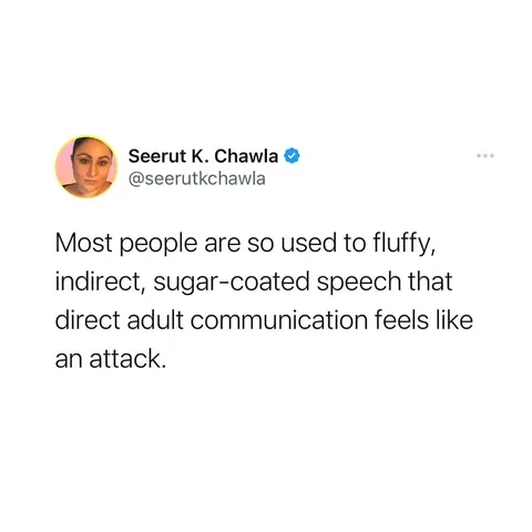 seerutkchawla Instagram post about Receiving criticism