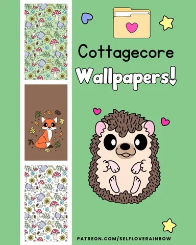 selfloverainbow Instagram post about Digital wallpaper collection