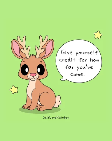 selfloverainbow Instagram post about Personal growth