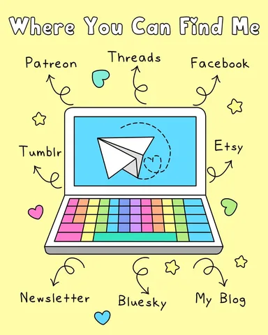 selfloverainbow Instagram post about Creator platforms and purchasing information