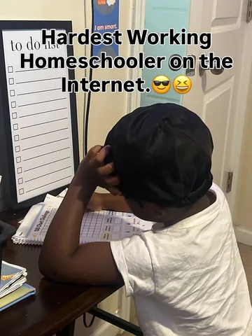semajxane Instagram post about Homeschooling