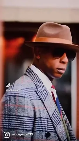 senorguapo713 Instagram post about Menswear career aspirations