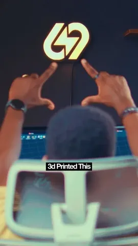 shallytech_ Instagram post about 3D printed LED sign