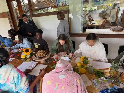 shamelesspsychiatrist Instagram post about Arts workshop participation