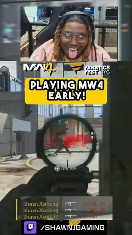 shawnjgaming Instagram post about Modern Warfare 4 gameplay