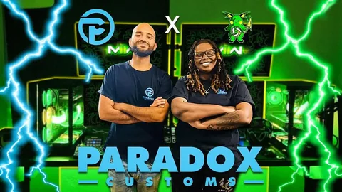 shawnjgaming Instagram post about Custom PC partnership