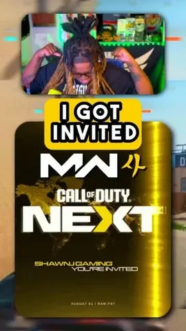 shawnjgaming Instagram post about COD Next livestream announcement