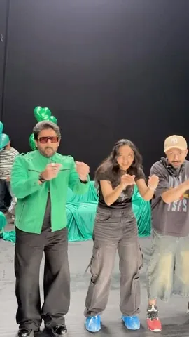 shaziasamji Instagram post about Song and dance collaboration