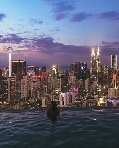 sherryivy_ Instagram post about Travel transition to Kuala Lumpur