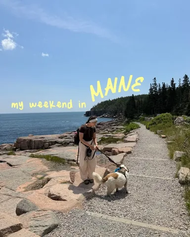 sheylagiraldo Instagram post about Maine travel