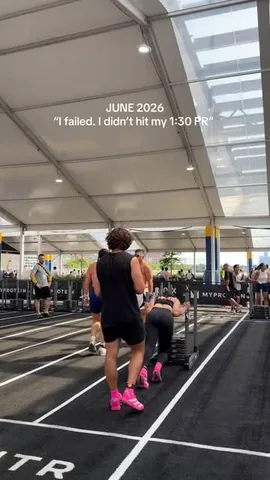sheylagiraldo Instagram post about HYROX fitness achievement