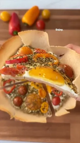 shonda1020 Instagram post about Breakfast pizza recipe