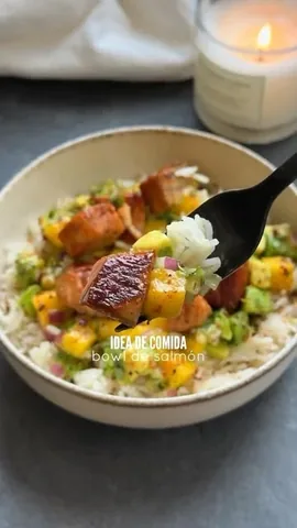 shonda1020 Instagram post about Salmon bowl recipe