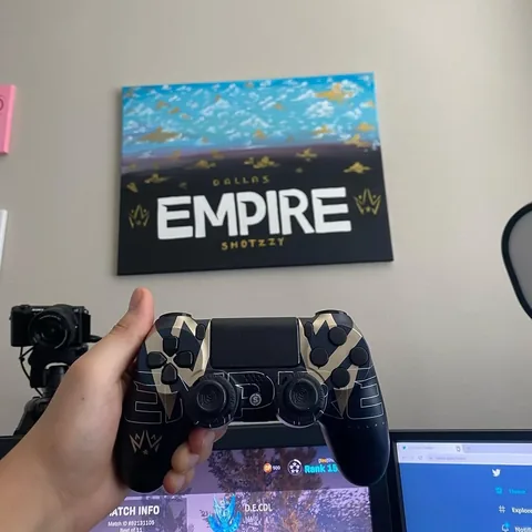shotzzy Instagram post about Gaming partnership