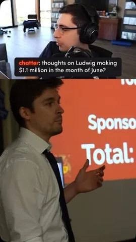 shroud Instagram post about Ludwig’s streaming success
