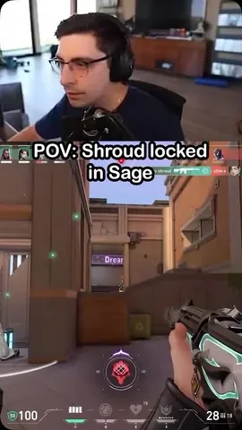 shroud Instagram post about Valorant tournament gameplay