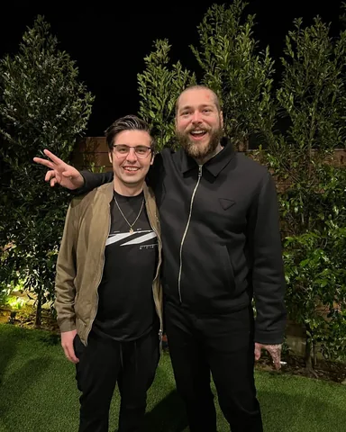 shroud Instagram post about Reunion with Post Malone
