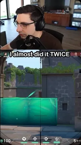 shroud Instagram post about Valorant gameplay highlight