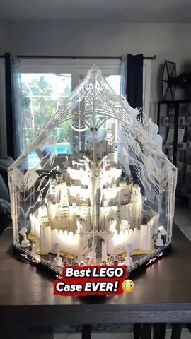 siefe Instagram post about LEGO display case