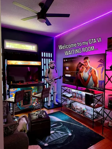 siefe Instagram post about GTA VI gaming setup