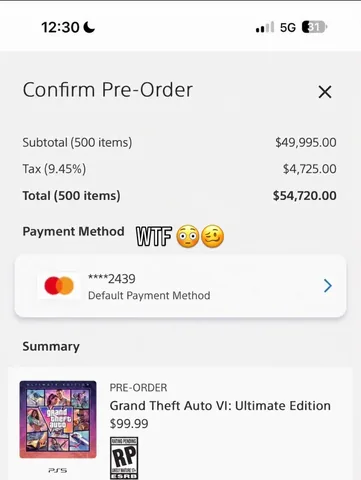 siefe Instagram post about GTA VI anticipation