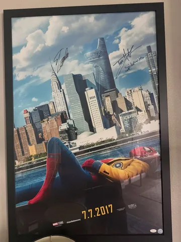 siefe Instagram post about Spider Man memorabilia