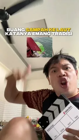 sikonyols Instagram post about Pencemaran laut