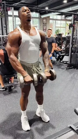 simeonpanda Instagram post about Shoulder exercise