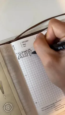 simoneandherbooks Instagram post about May plans and journaling