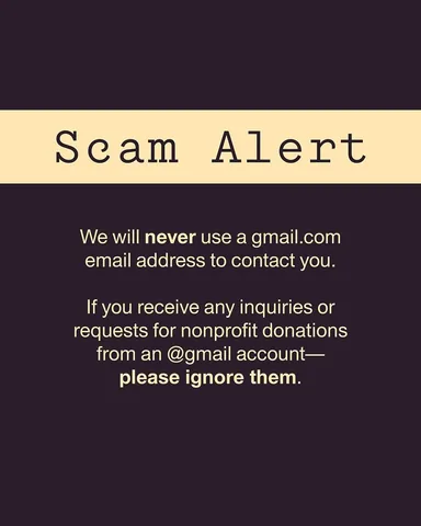 simonsinek Instagram post about Scam warning