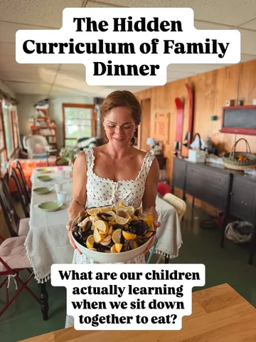simplelifemusings Instagram post about Family meals