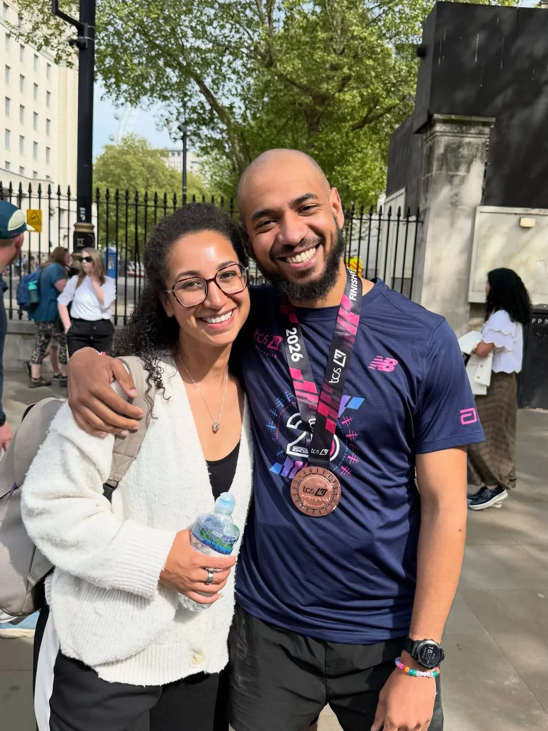 simplycantara Instagram post about Marathon achievement