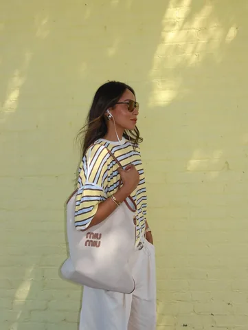 sincerelyjules Instagram post about Fashion and music mood