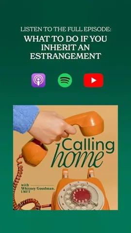 sitwithwhit Instagram post about Family estrangement and parentification
