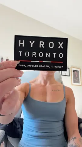 slaysfit Instagram post about HYROX event recap