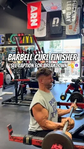 smith.julian Instagram post about Biceps workout finisher